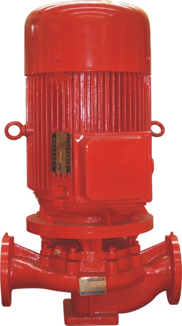 Pompa air sentrifugal pemadam kebakaran penggerak listrik vertikal untuk pemadam kebakaran